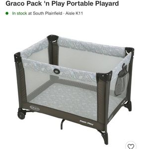 Graco pack and play